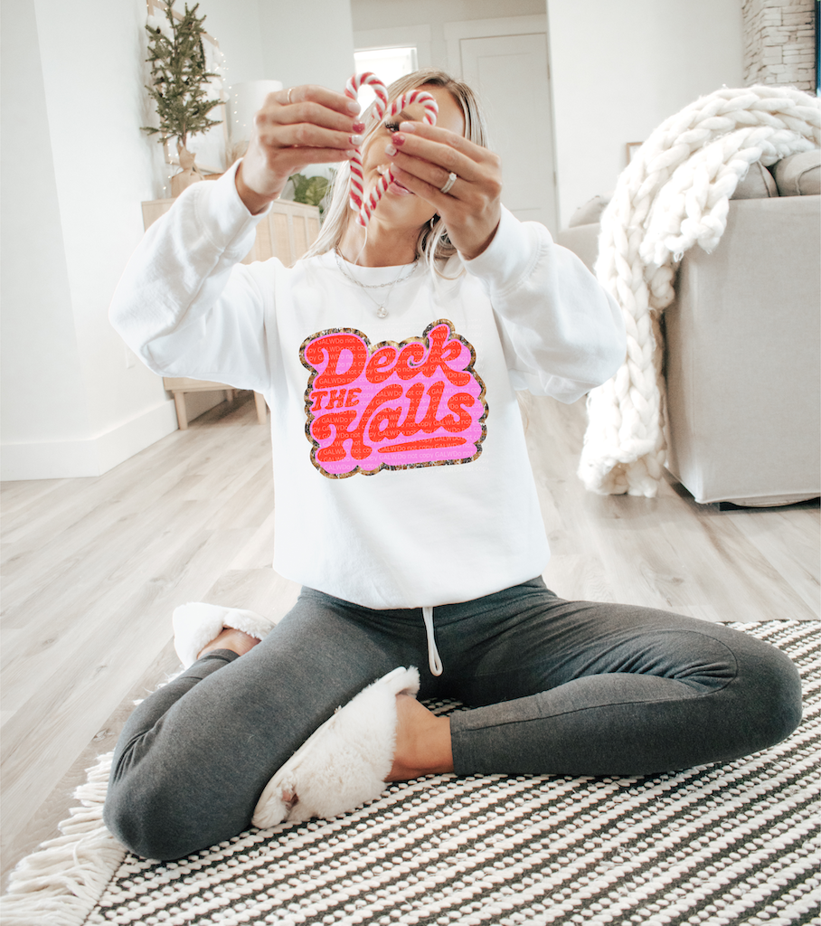 Leopard merry & bright tee or sweatshirt