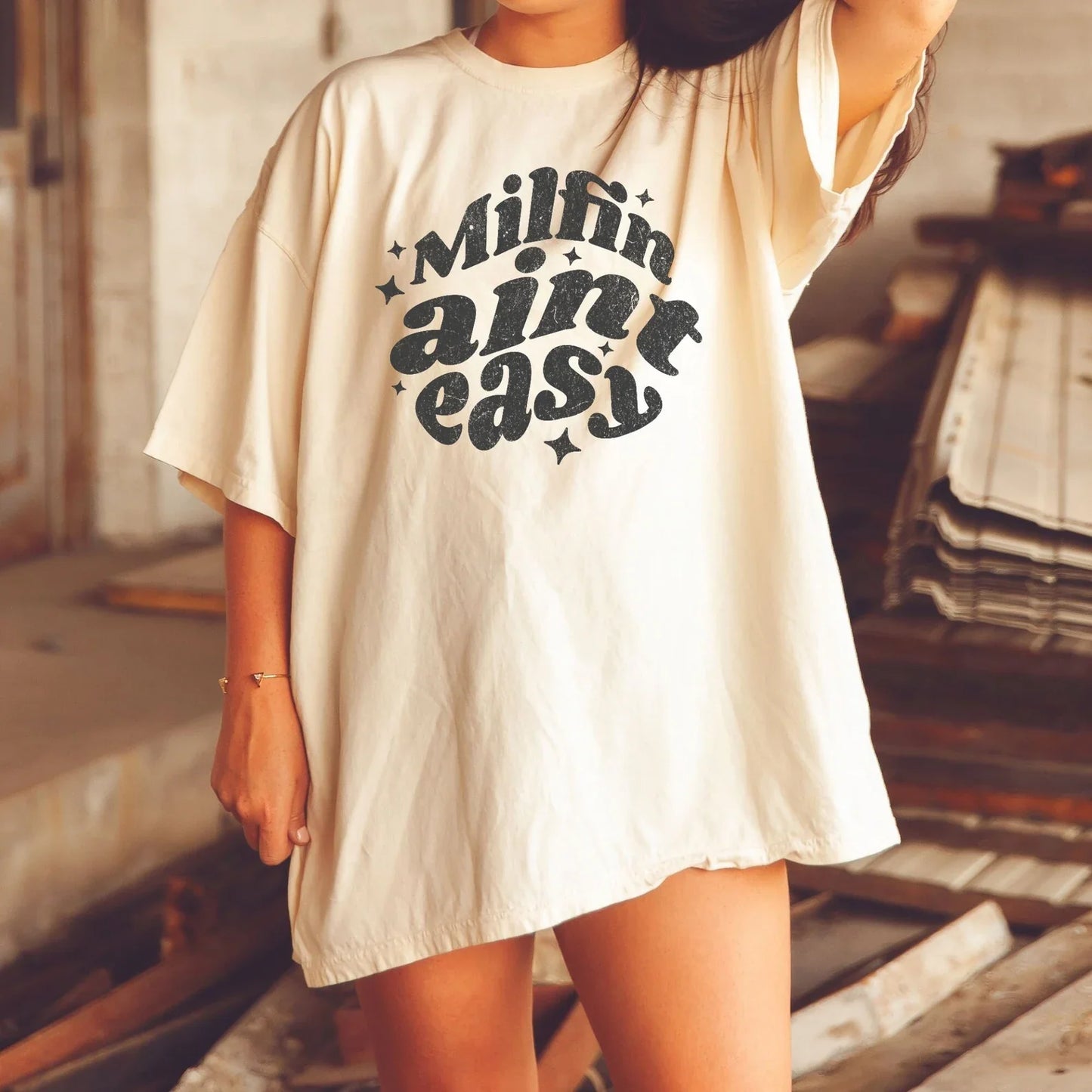 Milfin Ain't Easy tee or sweatshirt
