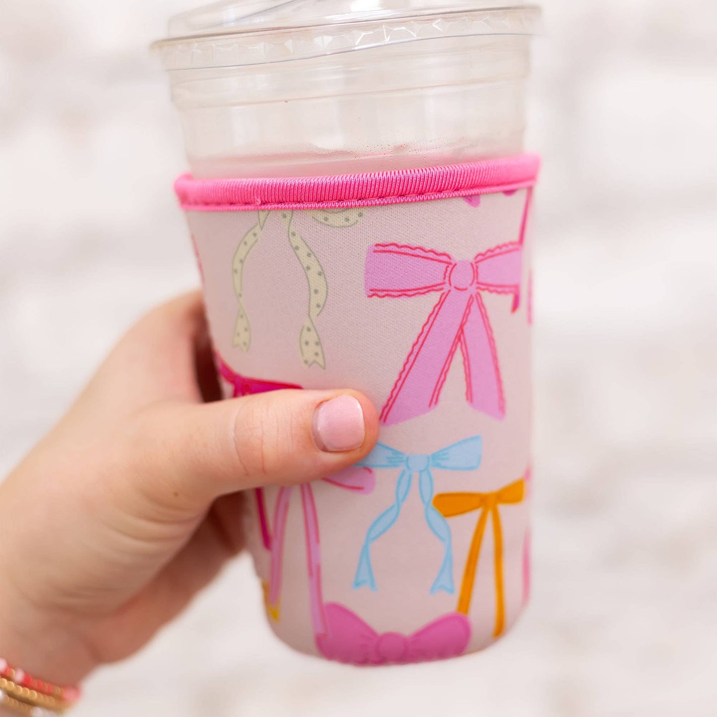 Coquette Bows Drink Sleeve: Small