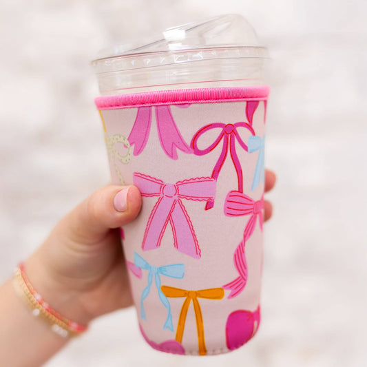 Coquette Bows Drink Sleeve: Small